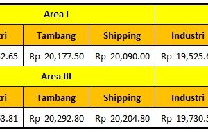 Harga Dasar Solar Industri Pertamina Periode 15 – 31 Maret 2022